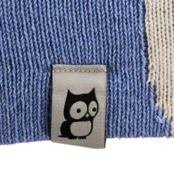 Namuk POLA BEANIE Kinder Mütze PURPLE BLUE / OFF WHITE -Mein Camping Geschaft 5638033354 c pola beanie namuk 24