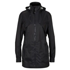 LaMunt LINDA WATERPROOF 2IN1 JACKET Damen Regenjacke ROCKY BLACK