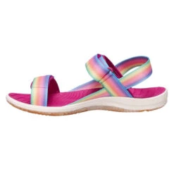 Keen ELLE BACKSTRAP Y Kinder Freizeitsandalen RAINBOW/FESTIVAL FUCHSIA -Mein Camping Geschaft 5638035195 c elle backstrap y keen 24