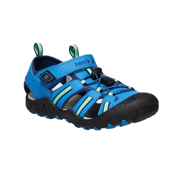 Kamik CRAB Kinder Freizeitsandalen BLUE GREEN-BLEU VERT 4 Kamik CRAB Kinder Freizeitsandalen BLUE GREEN-BLEU VERT – Bild 2
