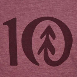 Tentree K LOGO T-SHIRT Kinder Funktionsshirt CRUSHED BERRY HEATHER -Mein Camping Geschaft 5638038908 c k logo tshirt tentree 24