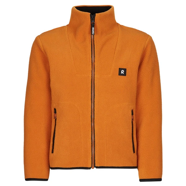 Reima SWEATER TURKKI Kinder Fleecejacke DARK ORANGE 3 Reima SWEATER TURKKI Kinder Fleecejacke DARK ORANGE
