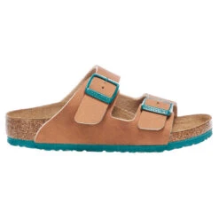 Birkenstock ARIZONA KIDS BF Kinder Freizeitsandalen DESERT SOIL GINGER BROWN