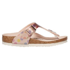 Birkenstock GIZEH KIDS BF Kinder Freizeitsandalen ELECTRIC METALLIC DOTS COPPER