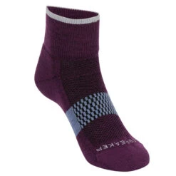 Icebreaker W MULTISPORT LIGHT MINI Damen Laufsocken NIGHTSHADE/SNOW/KYANITE