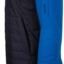 Icebreaker M MERINO QUANTUM HYBRID LS ZIP HOODIE Herren Isolationsjacke LAZURITE/MIDNIGHT NAVY/CB -Mein Camping Geschaft 5638042907 c m merino quantum hybrid ls zip hoodie icebreaker 24