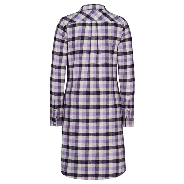 FRILUFTS RINDAL LONGSHIRT Damen Kleid NIGHT SHADE/CHALK VIOLET CHECK 5 FRILUFTS RINDAL LONGSHIRT Damen Kleid NIGHT SHADE/CHALK VIOLET CHECK – Bild 3