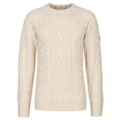 Royal Robbins BAYLANDS FISHERMAN SWEATER Herren Strickpullover IVORY HTR