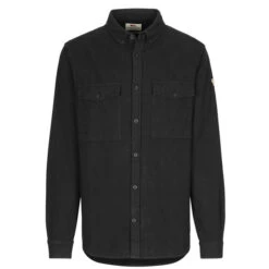 FJÄLLRÄVEN Fjällräven ÖVIK TWILL SHIRT M Herren Outdoor Hemd DARK GREY-DARK GREY