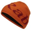 Rab LOGO BEANIE Unisex Mütze MARMALADE/OXBLOOD RED 1 Rab LOGO BEANIE Unisex Mütze MARMALADE/OXBLOOD RED -Mein Camping Geschaft 5638047634 a logo beanie rab 24