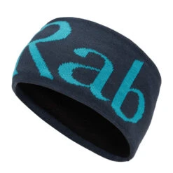 Rab RAB KNITTED LOGO HEADBAND Unisex Stirnband EBONY