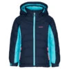 Kamik AAYLA Kinder Skijacke MIDNIGHT/CYAN-MINIUT/CYAN