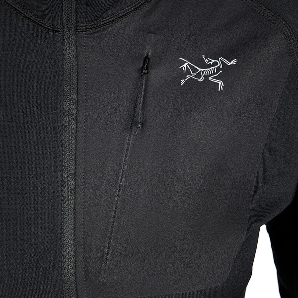 Arc'teryx DELTA HALF ZIP HOODY W Damen Fleecejacke BLACK 5 Arc'teryx DELTA HALF ZIP HOODY W Damen Fleecejacke BLACK – Bild 3