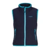 Kamik DAWN Kinder Fleeceweste MIDNIGHT/CYAN-MINIUT/CYAN -Mein Camping Geschaft 5638050019 a dawn kamik 24