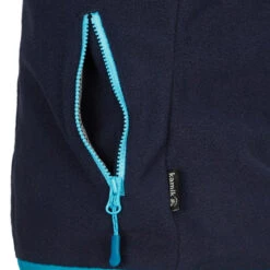 Kamik DAWN Kinder Fleeceweste MIDNIGHT/CYAN-MINIUT/CYAN -Mein Camping Geschaft 5638050019 d dawn kamik 24