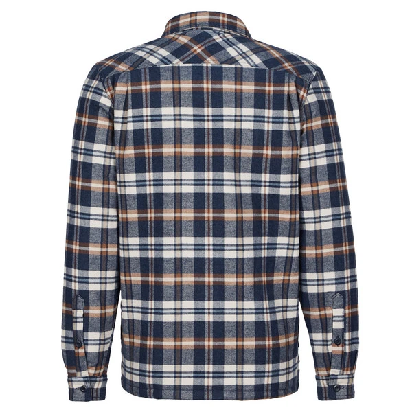 Patagonia M' S INSULATED ORGANIC COTTON MW FJORD FLANNEL SHIRT Herren Outdoor Hemd FIELDS: NEW NAVY 4 Patagonia M' S INSULATED ORGANIC COTTON MW FJORD FLANNEL SHIRT Herren Outdoor Hemd FIELDS: NEW NAVY – Bild 2