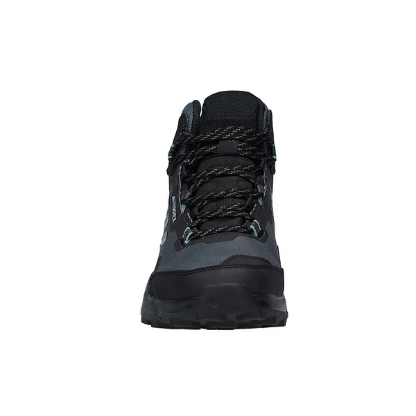 Adidas TERREX AX4 MID GORE-TEX HIKING SHOES Damen Wanderstiefel CORE BLACK/GREY THREE/MINT TON – Bild 4