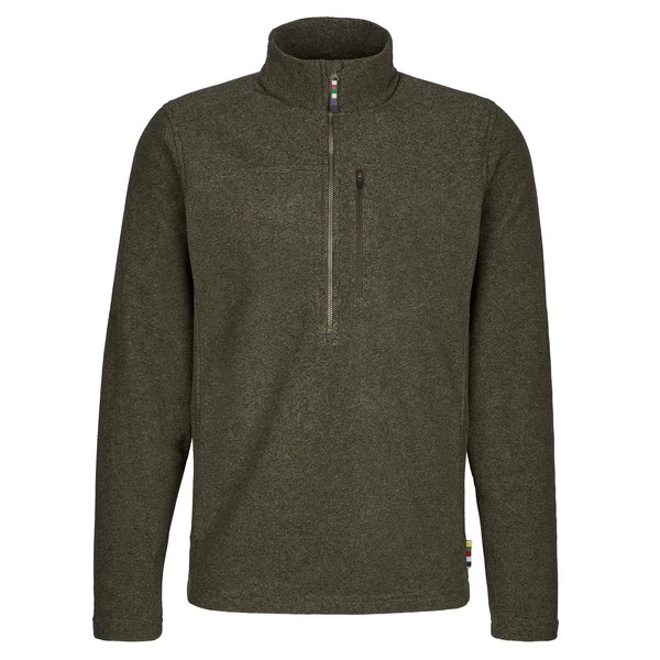 Sherpa ROLPA ECO ZIP TEE Herren Fleecepullover EVERGREEN 3 Sherpa ROLPA ECO ZIP TEE Herren Fleecepullover EVERGREEN