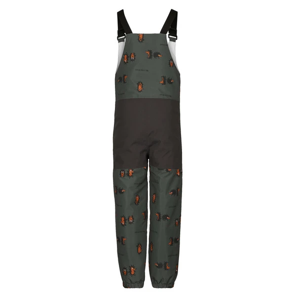 Jack Wolfskin GLEELY 2L INS PRINT BIB K Kinder Winterhose SLATE GREEN ALLOVER – Bild 3