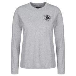 FJÄLLRÄVEN Fjällräven 1960 LOGO T-SHIRT LS W Damen Langarmshirt GREY-MELANGE