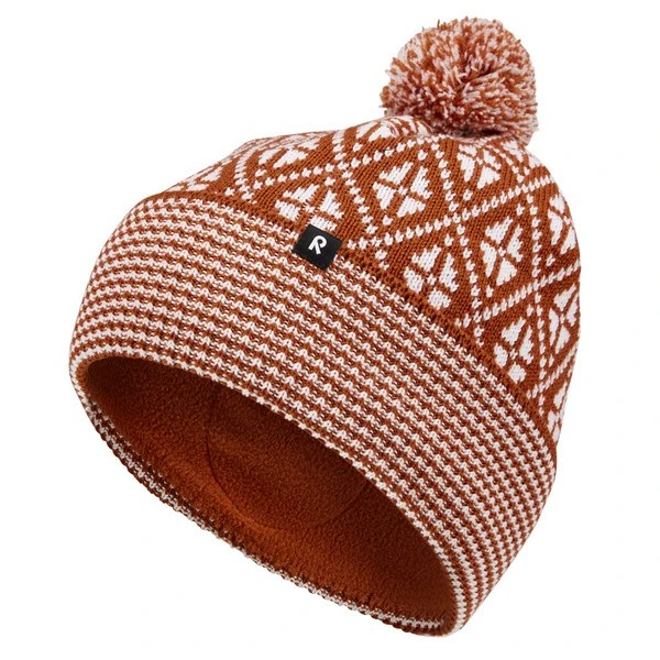 Reima BEANIE KUURASSA Kinder Wollmütze CINNAMON BROWN 3 Reima BEANIE KUURASSA Kinder Wollmütze CINNAMON BROWN