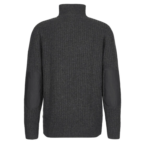 FJÄLLRÄVEN Fjällräven ÖVIK HALF ZIP KNIT M Herren Wollpullover DARK GREY 5 FJÄLLRÄVEN Fjällräven ÖVIK HALF ZIP KNIT M Herren Wollpullover DARK GREY – Bild 3