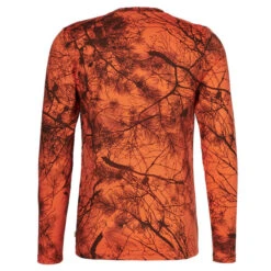 FJÄLLRÄVEN Fjällräven VÄRMLAND WOOL LS M Herren Langarmshirt ORANGE MULTI CAMO -Mein Camping Geschaft 5638057376 c vaermland wool ls m fjaellraeven 24