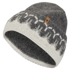 FJÄLLRÄVEN Fjällräven ÖVIK PATH KNIT BEANIE Unisex Wollmütze CHALK WHITE-GREY