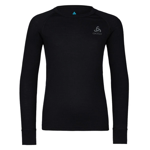 Odlo MERINO 200 Kinder Funktionsunterwäsche BLACK 4 Odlo MERINO 200 Kinder Funktionsunterwäsche BLACK – Bild 2
