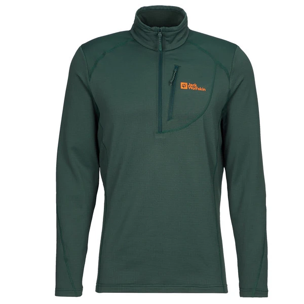 Jack Wolfskin KOLBENBERG HZ M Herren Fleecepullover BLACK OLIVE 3 Jack Wolfskin KOLBENBERG HZ M Herren Fleecepullover BLACK OLIVE