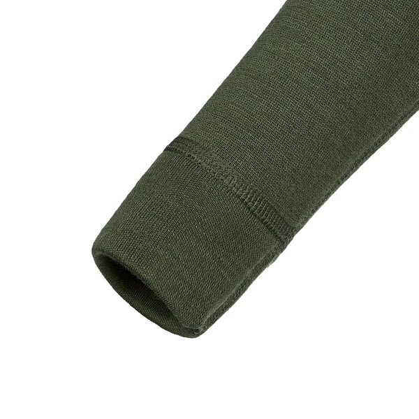 Odlo MID LAYER HOODY ESPELAND MERINO 250 Kinder Wollpullover BRONZE GREEN 6 Odlo MID LAYER HOODY ESPELAND MERINO 250 Kinder Wollpullover BRONZE GREEN – Bild 4