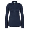 Mammut AENERGY ML HALF ZIP PULL WOMEN Damen Fleecepullover MARINE-BLACK -Mein Camping Geschaft 5638067883 a aenergy ml half zip pull women mammut 24