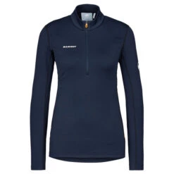 Mammut AENERGY ML HALF ZIP PULL WOMEN Damen Fleecepullover MARINE-BLACK