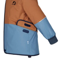 Finkid MOSKA MUKKA Kinder Winterjacke ALMOND/NAVY -Mein Camping Geschaft 5638071611 c moska mukka finkid 24