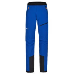 Salewa SELLA DST M LIGHT PANTS Herren Softshellhose ELECTRIC/BLACK