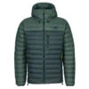 Mountain Equipment EARTHRISE HOODED MENS JACKET Herren Daunenjacke PINE/FERN