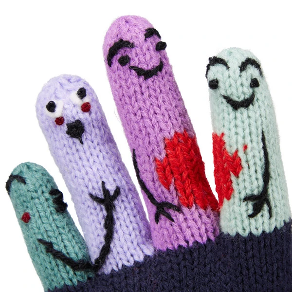 Barts PUPPET GLOVES Kinder Handschuhe NAVY 5 Barts PUPPET GLOVES Kinder Handschuhe NAVY – Bild 3