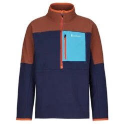 Cotopaxi ABRAZO HALF-ZIP FLEECE JACKET Herren Fleecejacke ACORN & MARITIME