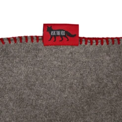 Ask The Fox COSY FOX FEUERLÖSCHDECKE Decke SPARKELING GREY /SIGNAL RED -Mein Camping Geschaft 5638075422 b cosy fox feuerloeschdecke ask the fox 24