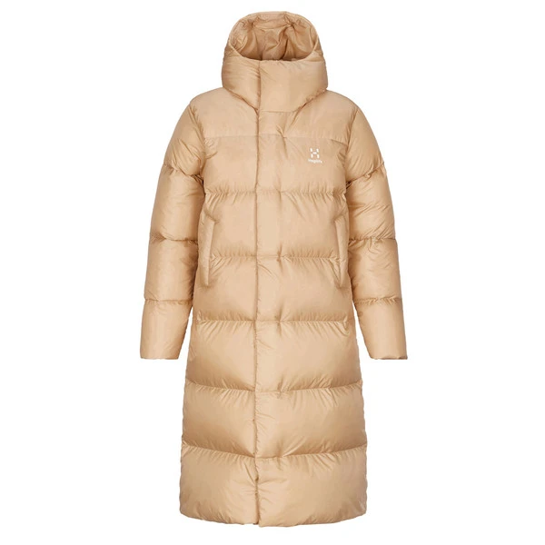 Haglöfs LONG DOWN PARKA Damen Daunenmantel SAND 3 Haglöfs LONG DOWN PARKA Damen Daunenmantel SAND