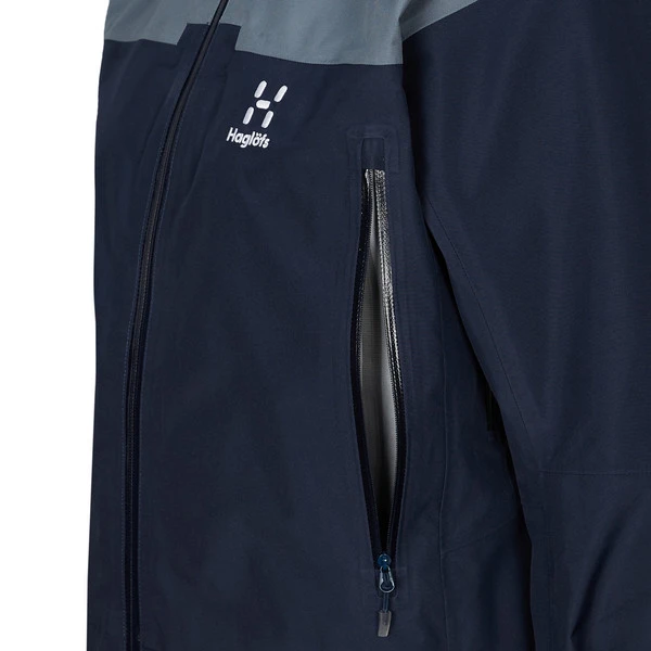 Haglöfs ROC FLASH GTX JACKET W Damen Hardshelljacke TARN BLUE/STEEL BLUE 6 Haglöfs ROC FLASH GTX JACKET W Damen Hardshelljacke TARN BLUE/STEEL BLUE – Bild 4