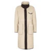 VARG W KOSTER LONG WOOL COAT Damen Wintermantel OFF WHITE/BLACK