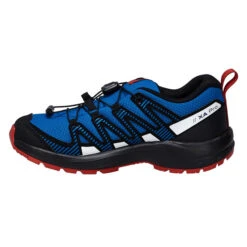 Salomon XA PRO V8 CLIMASALOMON WATERPROOF Kinder Trailrunningschuhe LAPIS BLUE / BLACK / FIERY RED -Mein Camping Geschaft 5638083012 c xa pro v8 climasalomon waterproof salomon 24