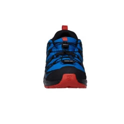 Salomon XA PRO V8 CLIMASALOMON WATERPROOF Kinder Trailrunningschuhe LAPIS BLUE / BLACK / FIERY RED -Mein Camping Geschaft 5638083012 d xa pro v8 climasalomon waterproof salomon 24