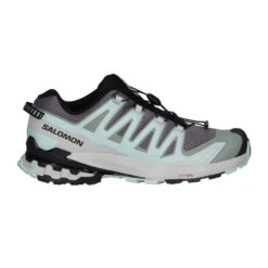 Salomon XA PRO 3D V9 Damen Wanderschuhe QUIET SHADE / LILY PAD / BLUE