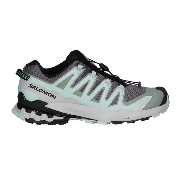 Salomon XA PRO 3D V9 Damen Wanderschuhe QUIET SHADE / LILY PAD / BLUE 3 Salomon XA PRO 3D V9 Damen Wanderschuhe QUIET SHADE / LILY PAD / BLUE