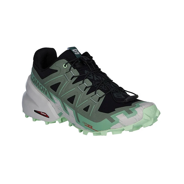 Salomon SPEEDCROSS 6 Damen Trailrunningschuhe BLACK / LAUREL WREATH / GREEN 4 Salomon SPEEDCROSS 6 Damen Trailrunningschuhe BLACK / LAUREL WREATH / GREEN – Bild 2