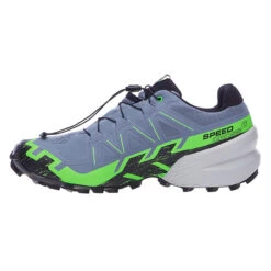 Salomon SPEEDCROSS 6 GORE-TEX Herren Trailrunningschuhe FLINT STONE / GREEN GECKO / BL 8 Salomon SPEEDCROSS 6 GORE-TEX Herren Trailrunningschuhe FLINT STONE / GREEN GECKO / BL -Mein Camping Geschaft 5638083268 c speedcross 6 gore tex salomon 24