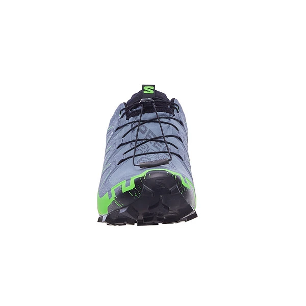 Salomon SPEEDCROSS 6 GORE-TEX Herren Trailrunningschuhe FLINT STONE / GREEN GECKO / BL 6 Salomon SPEEDCROSS 6 GORE-TEX Herren Trailrunningschuhe FLINT STONE / GREEN GECKO / BL – Bild 4