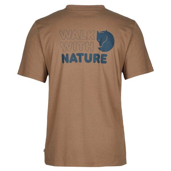 FJÄLLRÄVEN Fjällräven WALK WITH NATURE T-SHIRT M Herren T-Shirt SUEDE BROWN 4 FJÄLLRÄVEN Fjällräven WALK WITH NATURE T-SHIRT M Herren T-Shirt SUEDE BROWN – Bild 2